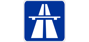 German highway sign (Autobahn)